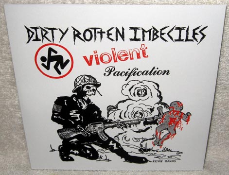 DRI "Violent Pacification" 7" (Beer City) Black Vinyl